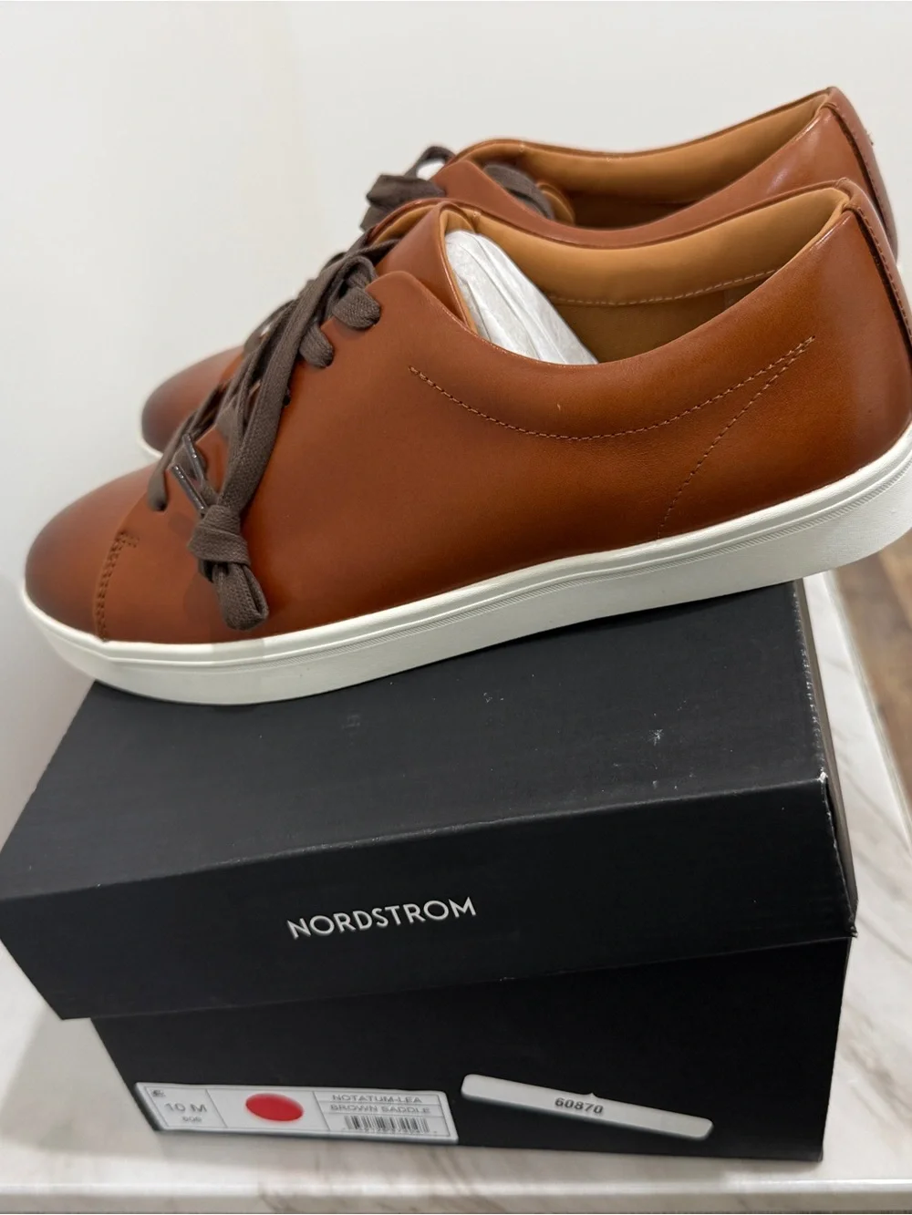 Nordstrom smooth cognac